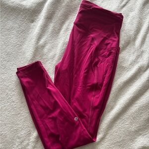 Lululemon fast and free tight, 28”, size 12